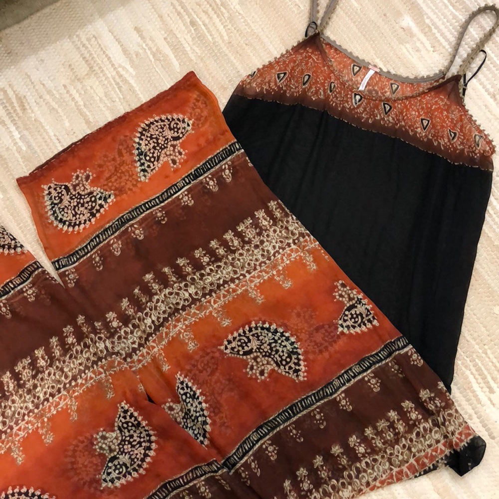 Free People Boho Jumpsuit